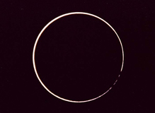 金環日食 イメージ