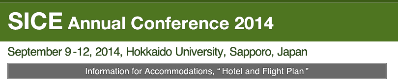 SICE Annual Conference 2014