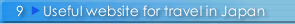 9. Useful website for travel in Japan