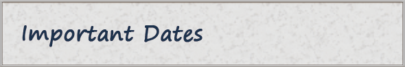 Important dates