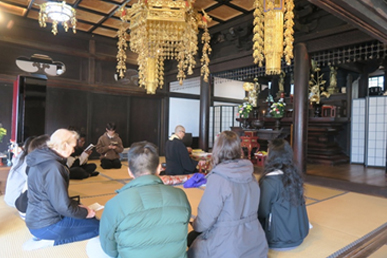 お経体験（イメージ）