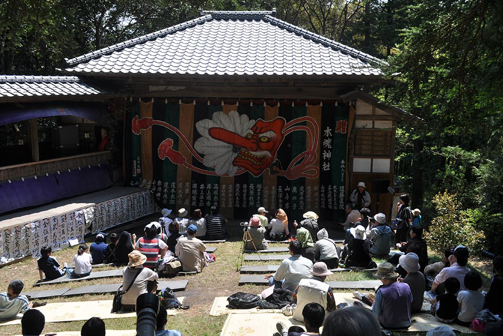 木魂神社　例大祭