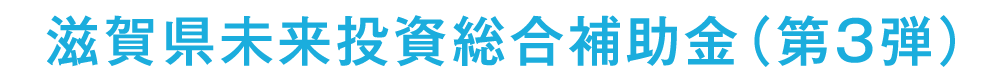 滋賀県未来投資総合補助金