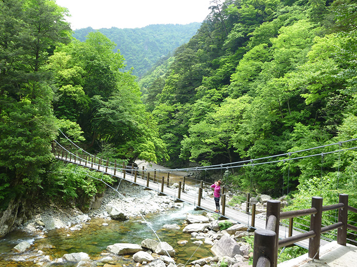 三段峡・蛇杉橋