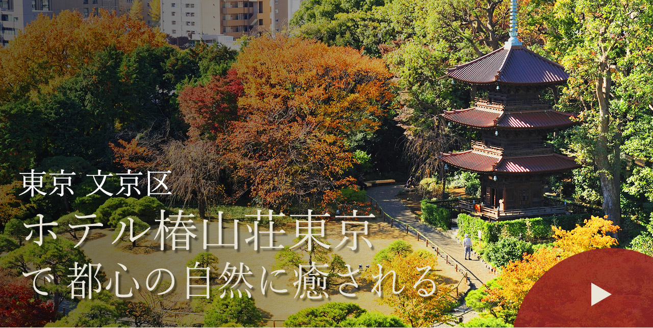 東京 文京区　ホテル椿山荘東京で都心の自然に癒される