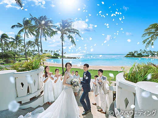 ウエディング ハワイ オアフ島 コオリナ チャペルプレイス オブ ジョイ 近畿日本ツーリスト