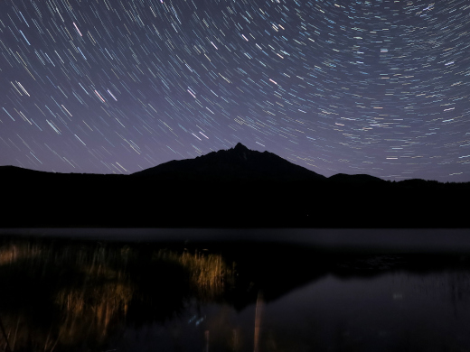 利尻島の星空は絶景（イメージ）