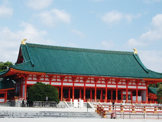 平安神宮大極殿　写真提供：平安神宮