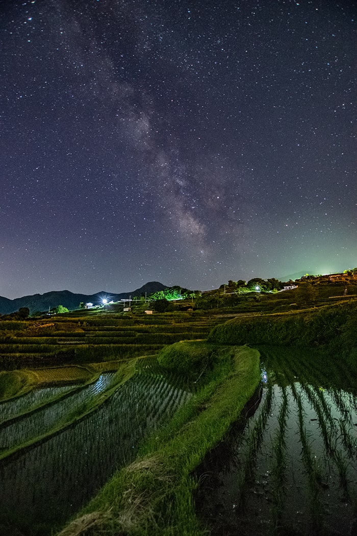 美しい夜景　画像提供:信州千曲観光局