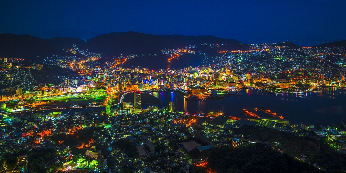 長崎市の夜景
