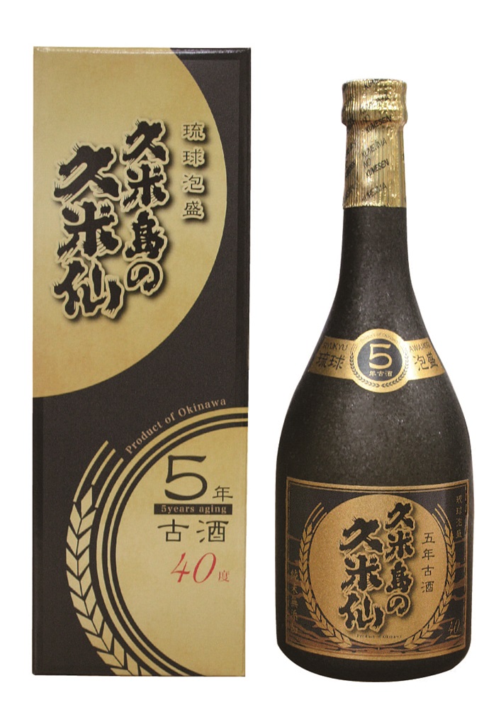 久米島の久米仙　ブラック5年古酒40度720ml