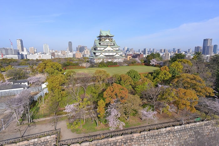 大阪城公園　「提供：大阪城パークセンター」