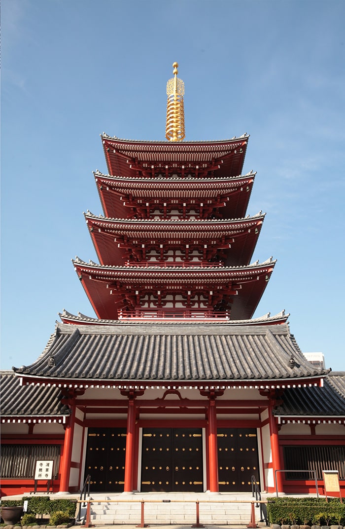 五重塔　写真提供：浅草寺