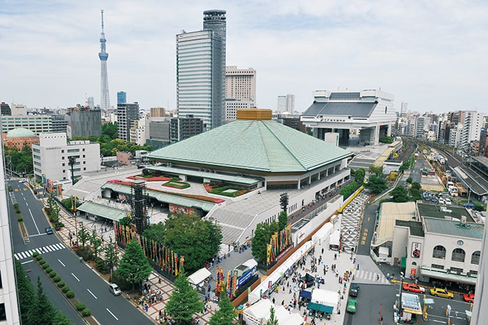 相撲博物館・国技館