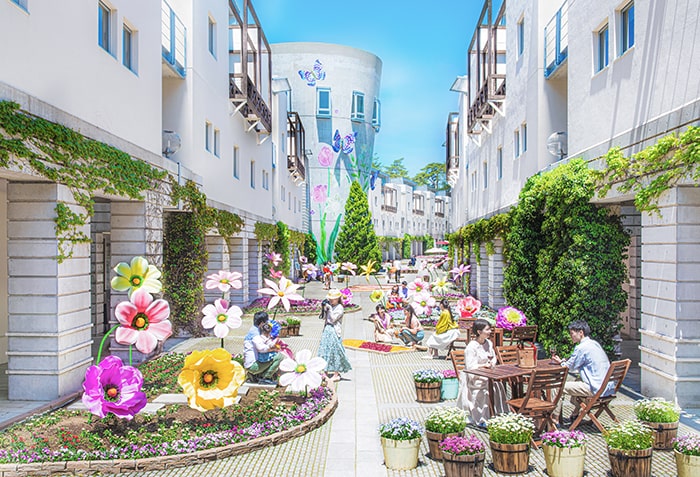 回廊の花咲くリゾナーレ2021