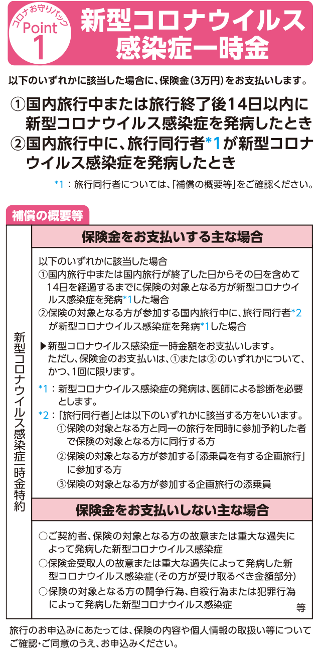 コロナお守りパック 近畿日本ツーリスト