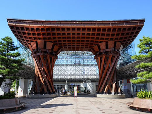 金沢／金沢駅の鼓門