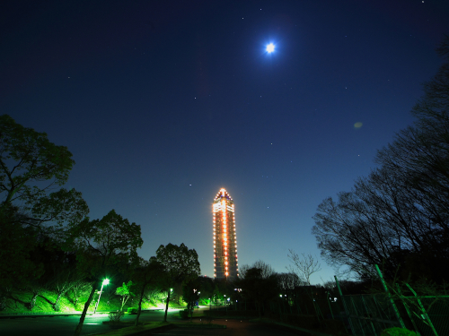 360度パノラマ展望室から眺める