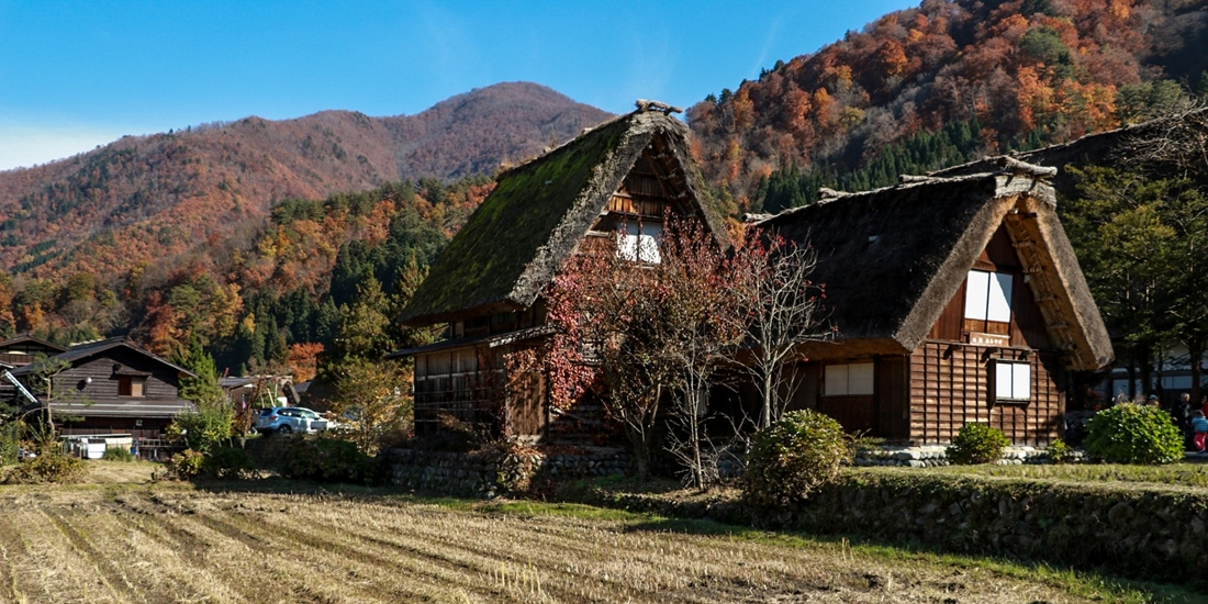 日本産大秘境の一つ 岐阜県の白川郷