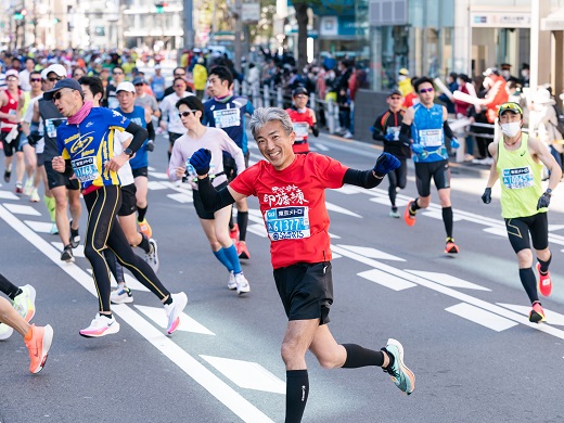 東京マラソン2021の様子