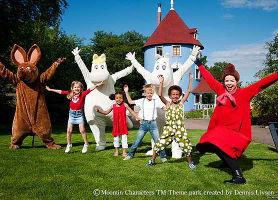 ©Moomin Characters TM Theme park created by Dennis Livson