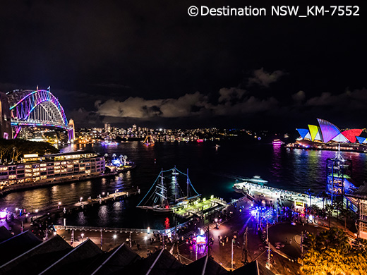 5･6月のシドニー観光におすすめしたいイベント オーストラリア最大の光と音の祭典！ビビッド・シドニー