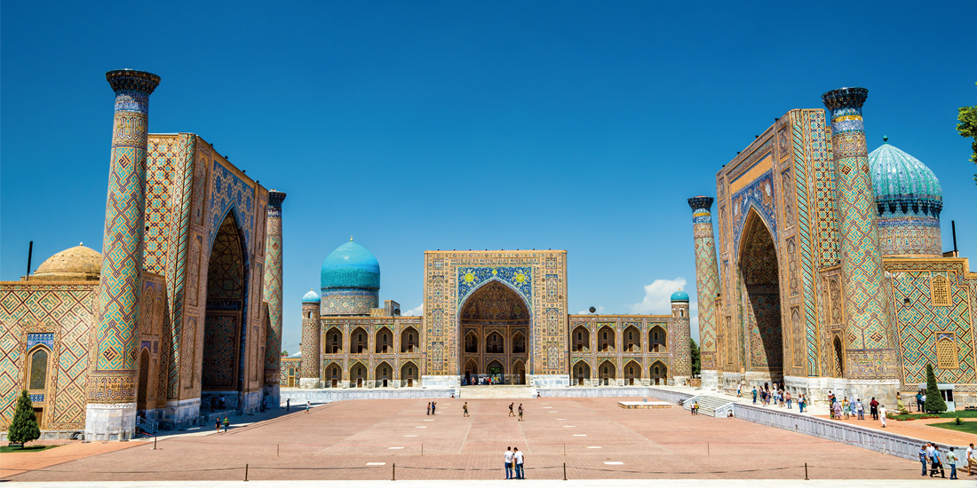 青の都とシルクロードの文明交差点・ウズベキスタン