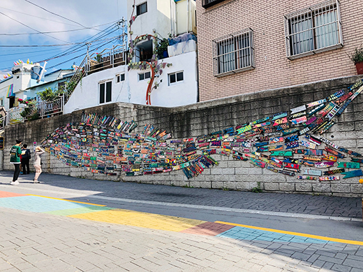 魚のアート