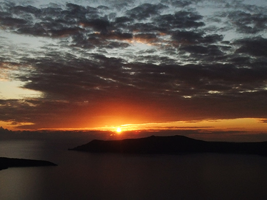 ベルベデーレからの夕日