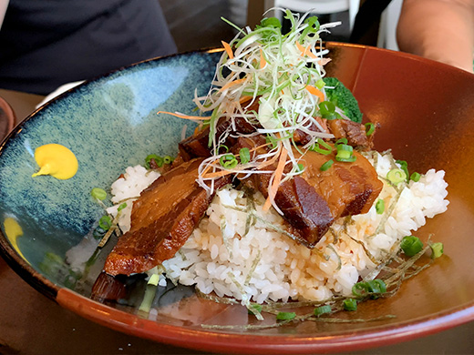 豚角煮丼