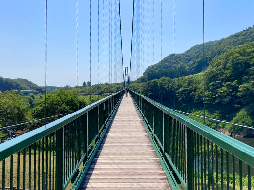 対岸まで約15分!