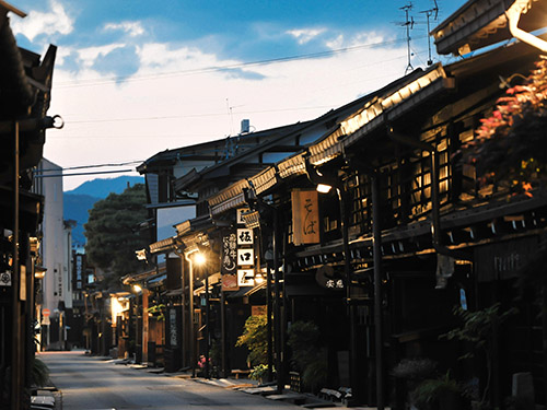 飛騨高山の古い町並