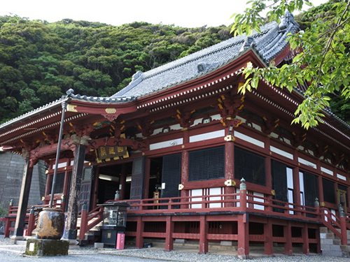 坂東観音霊場第三十三番結願寺　真言宗智山派 補陀洛山那古寺