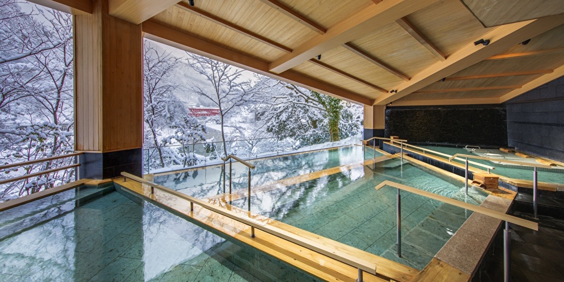 白銀の世界で湯浴みを愉しむー雪見露天風呂が楽しめる宿ー 高級旅館 高級ホテル Blue Planet 近畿日本ツーリスト
