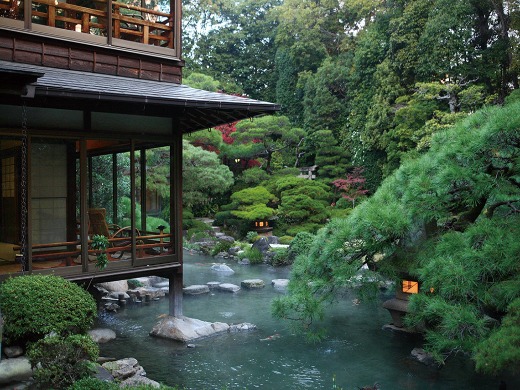 松田屋ホテル 日本庭園