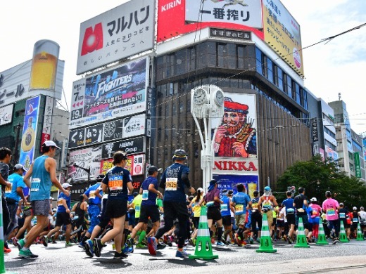 北海道マラソン2019の様子