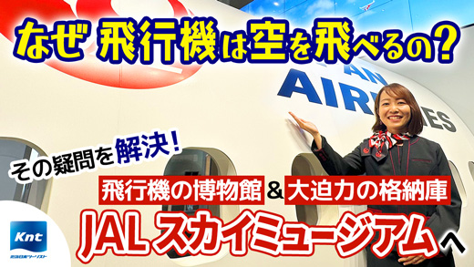 飛行機の博物館＆大迫力の格納庫 JALスカイミュージアムへ！